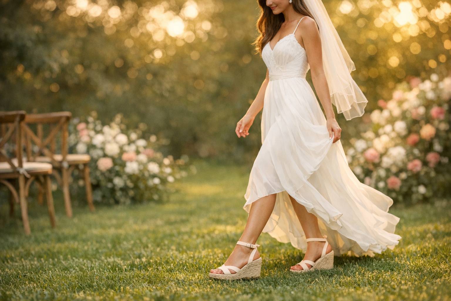 Guía útil para elegir cuñas de novia: comodidad, estilo y seguridad en cada paso